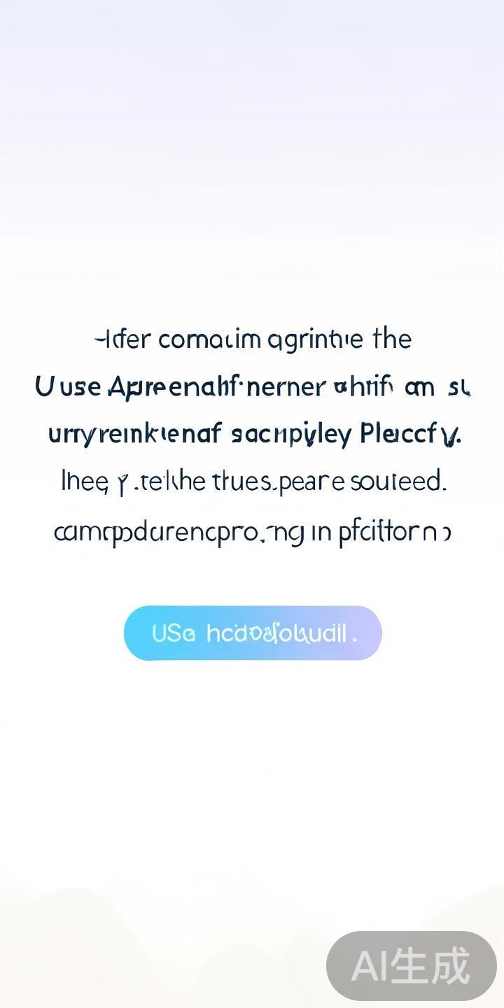 协议确认与提交申请：在确认同意平台用户协议和隐私政